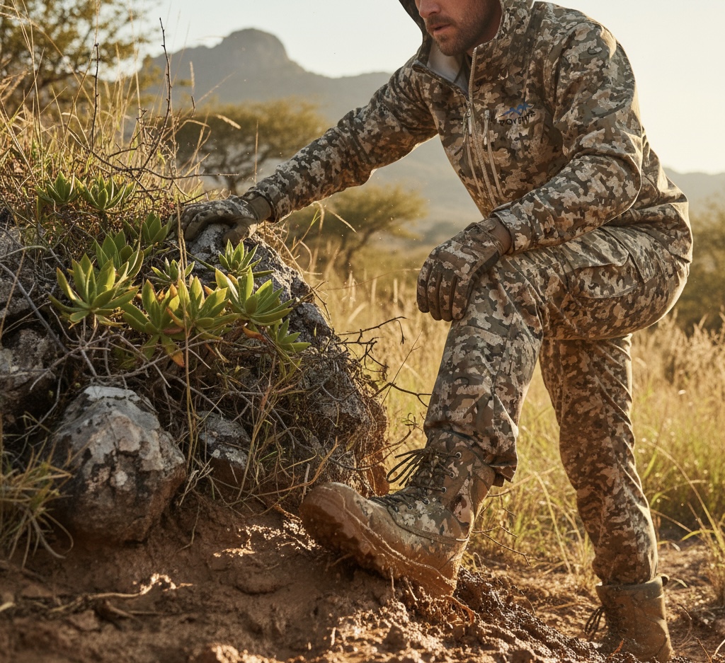 Camo gear in action